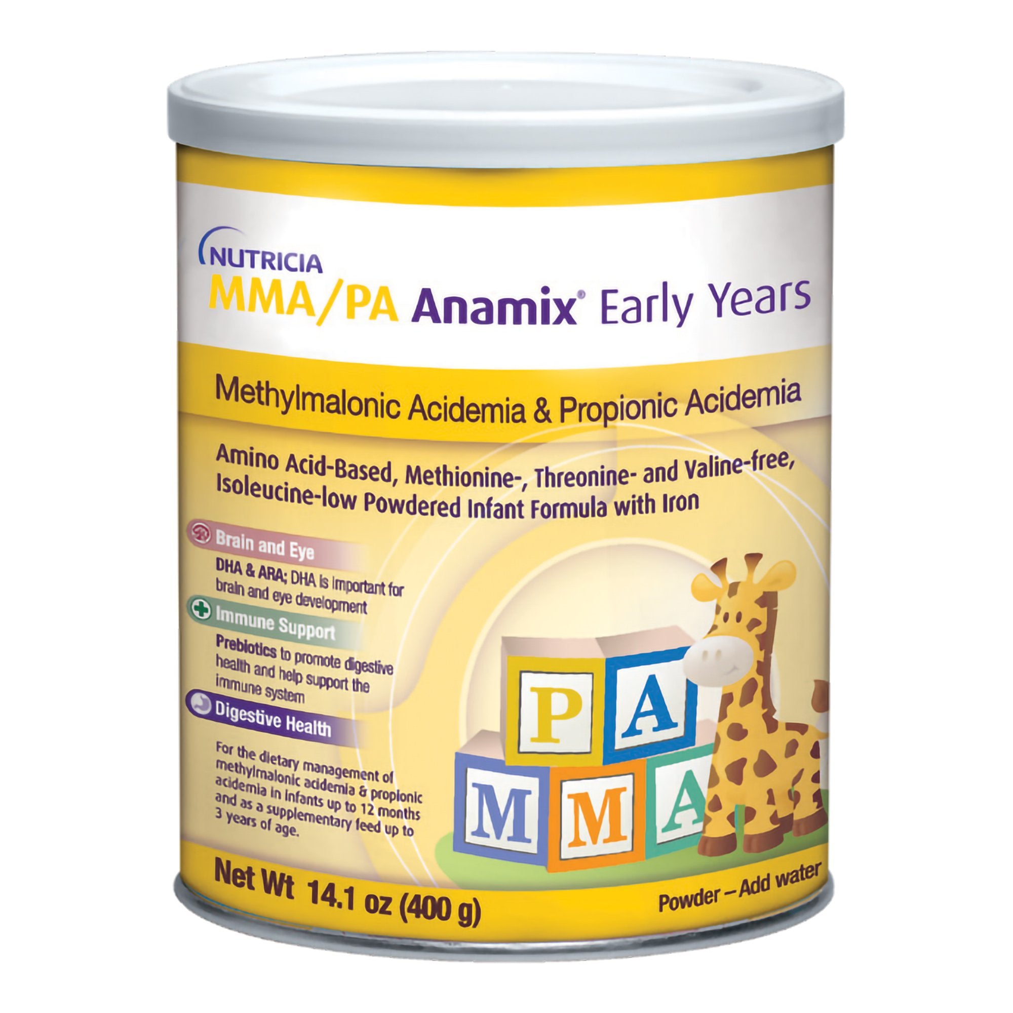 Nutricia North America - Infant Formula MMA/PA Anamix® Early Years Unflavored 14.1 oz. Can Powder Amino Acid Methylmalonic Acidemia (MMA) / Propionic Acidemia (PA) [6/CS]