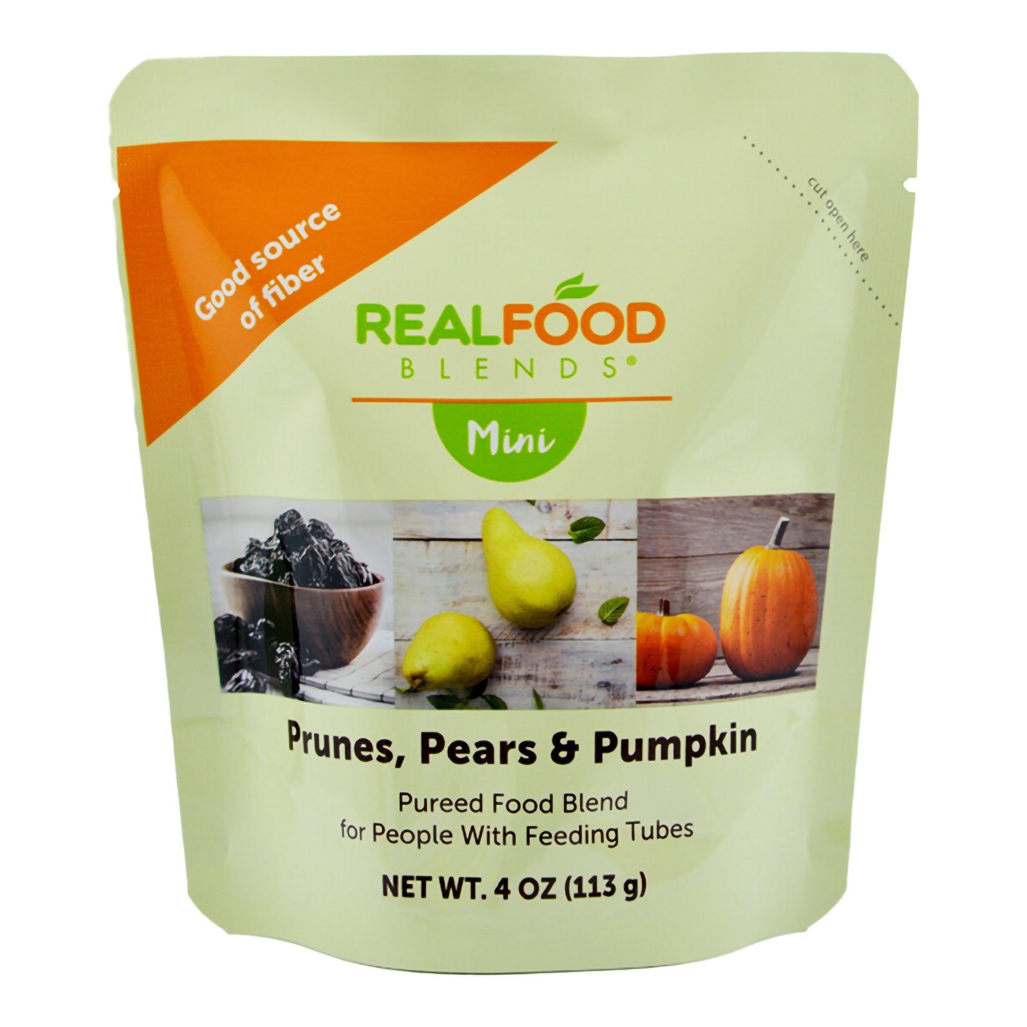 Nutricia North America - Tube Feeding Formula Real Food Blends® Mini Prunes / Pears / Pumpkin Flavor Liquid 4 oz. Pouch [12/CS]
